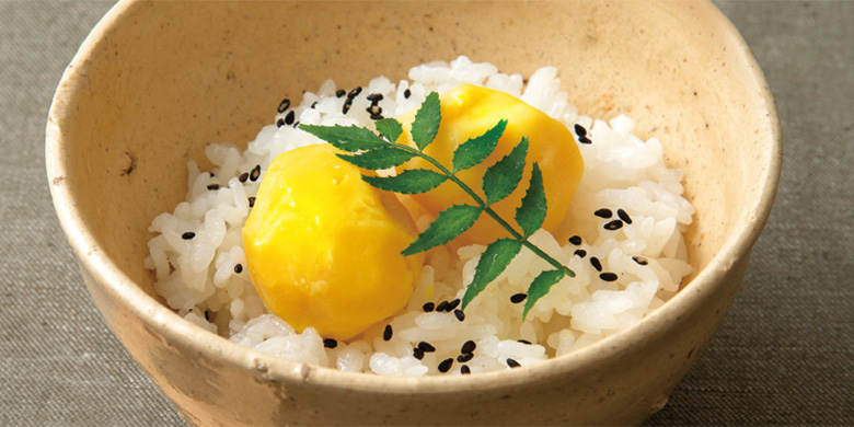 栗ごはんの素